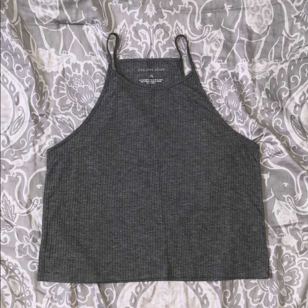 Ribbed Live Love Dream Top